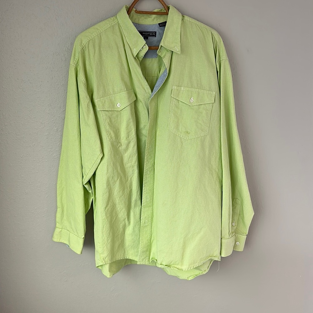 Roper long sleeved western shirt. Size XL